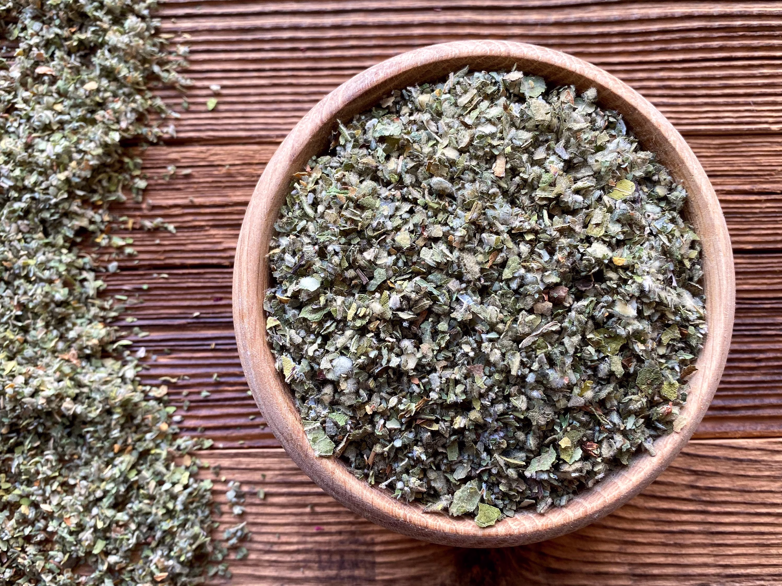 Breathe Minty Herbal Blend Lung Cleansing Tea With Marshmallow, Mullein, Coltsfoot & Peppermint Leaves