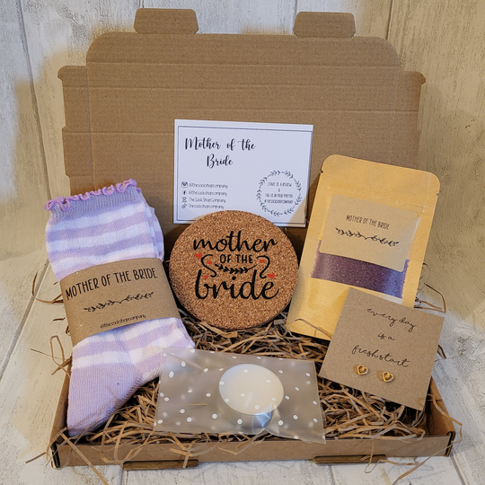 Mother Of The Bride, Bride Gift, Parents Gifts, Socks, Bath Salts, Earrings, Soaps, Relaxation