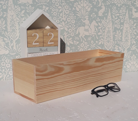Best Quality Wood Crate Box Planter. Scandinavian Style Wooden Units. Perfect For Pyrography & Arts