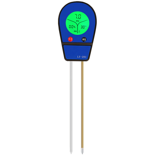 Lifcausal - 3 in 1 lcd Digital Display Soil ph Tester Soil Moisture/Temp/PH Testers Garden Planting Soil Detector Soil Temperature Test Tool Soil