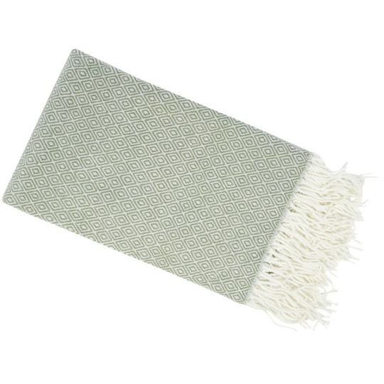 Seasons Zinnia Summer Blanket (One Size) (Green) - Green