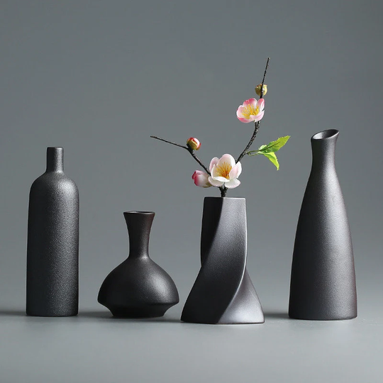 Modern Creative & Decorative Ceramic Vases, Home Decor, Flower Pottery Vase, Art Studio Decor Ornaments