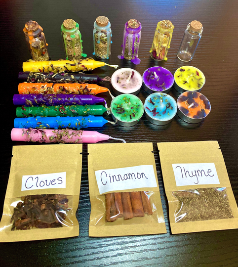 Custom Witch Kit, Diy Witchcraft Witch Supplies, Baby Kit Altar Tools, Herbs, Beginner Witch. Spell Jar, Experienced