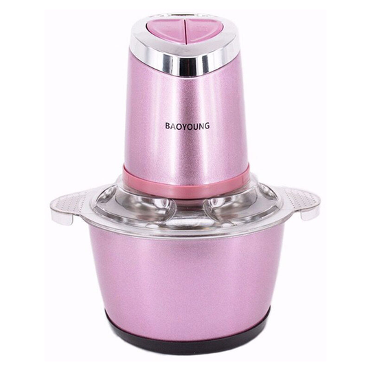 Electric Mincer with 2L Stainless Steel Bowl, 300W Meat Grinder for Mincing Meat, Onion, Herbs, Dried Fruit Quickly and Effortlessly