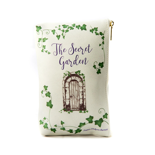 Book Purse, Secret Garden Fan Gift, Coin Pouch, Stationery Frances Hodgson Burnett, Medicine End Of The Year Gift