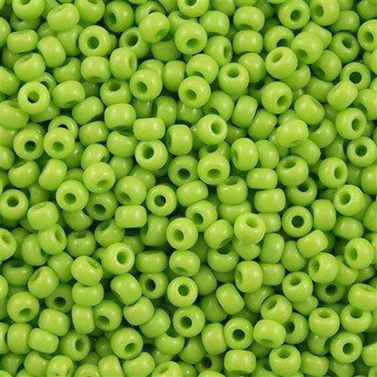 Miyuki Seed Beads 8/0 Opaque Chartreuse, 0416