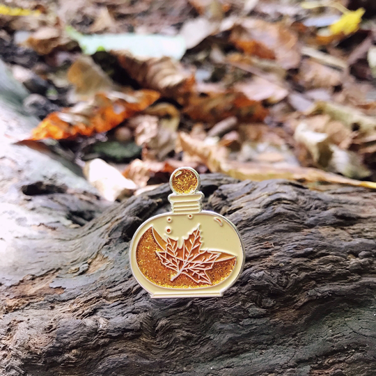 Autumn/Fall Potion Enamel Pin | Season Gift