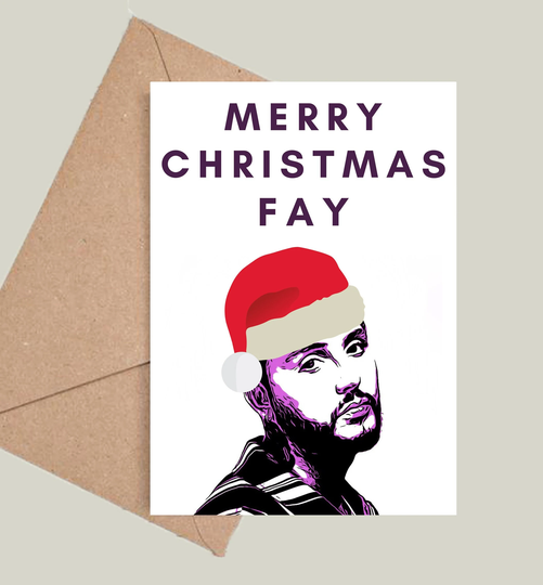 Personalised James Arthur Christmas Card The X Factor, Impossible, Say You Won't Let Go, Medicine Multiple Colours Available