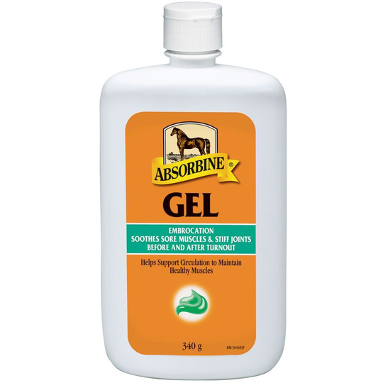 Horse Embrocation Gel Liquid (340g) (Orange) - Orange - Absorbine