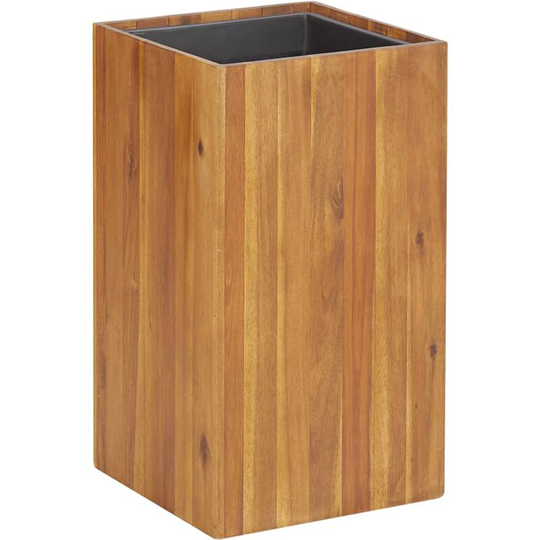 Garden Raised Bed 33.5x33.5x60 cm Solid Acacia Wood Vidaxl Brown