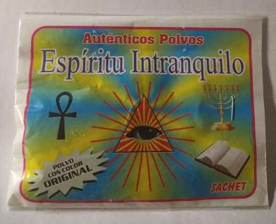 Autenticos Polvo Espiritu Intranquilo -Authentic Restless Spirit Sachet