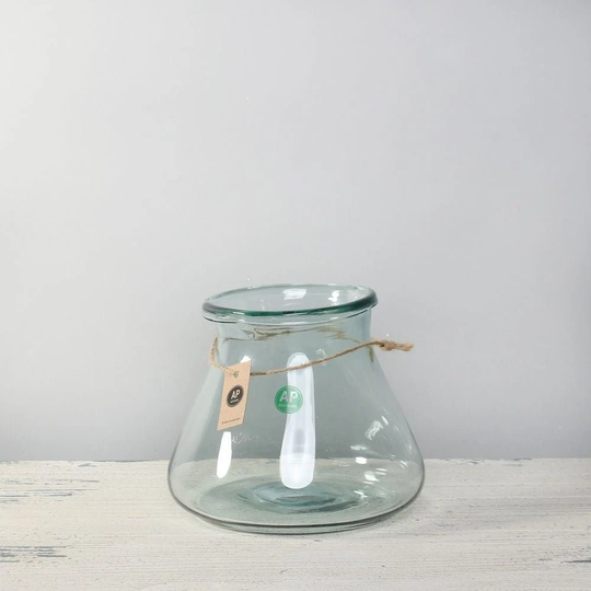 Eco Glass Elegant Terrarium | 16cm Planter For Cati, Succulents & Indoor Plants