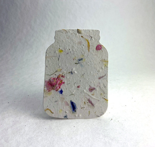 Seed Paper Jar Shapes | 3.5" X 4.875