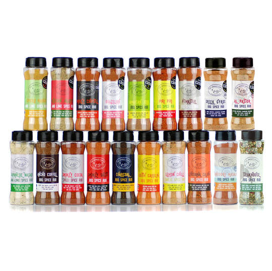 Ultimate Barbecue Rub Shaker Seasoning Set
