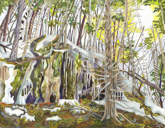 First Signs Of Spring, Winter Thaw, Mud Season in Vermont