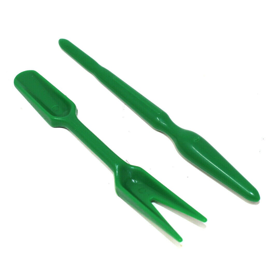 Seed Planting Set - Dibber & Fork Seeds Seedling Plants Bulbs Garden Gardening Propagate Propagation