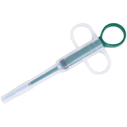 Pet Medicine Syringe Tablet Gun Pill Gun Push Dispenser Medicine Water Milk Syringe Dog Cat Puppy Feeder Kit (Green)