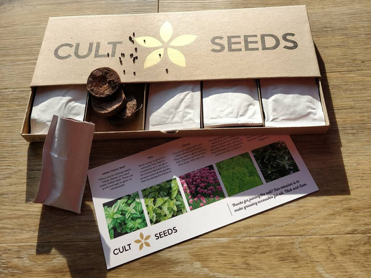 Grow Your Own Herb Seed Pack With Coir Starter Coins