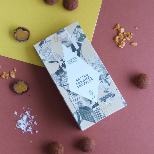 Vegan Salted Caramel Truffles