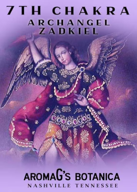 7Th Chakra - Archangel Zadkiel Powdered Incense