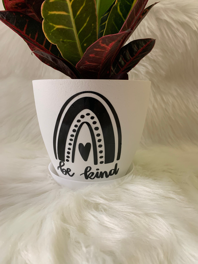 Be Kind 6In Planter For Indoor & Outdoor Plants, Gift Plant Mama