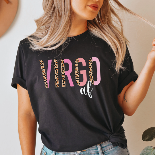 Virgo Af Shirts For Women, September Birthday Gifts Her, Secret Santa At Work, Astrology Horoscope Gifts, Season Shirt