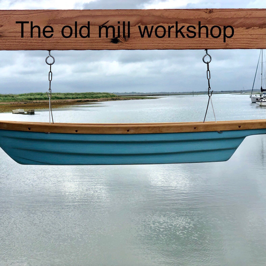 Hanging Boat Planter, Christmas Gift, Flower Plantpot, Nautical Decor, Unique Present, Christmas Present, Unique Present, Memorial, Nautical Gift
