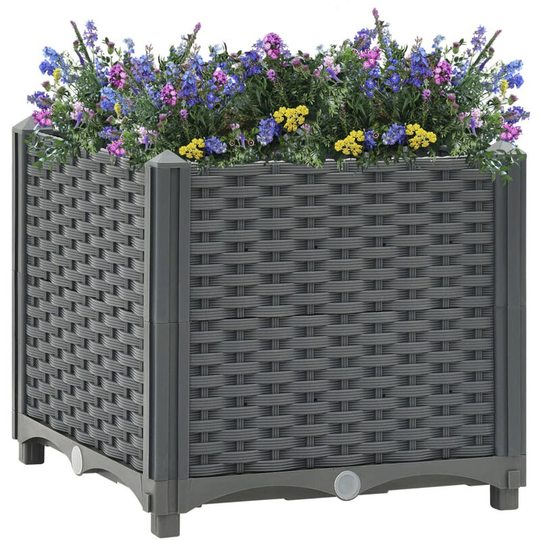 Asupermall - Raised Bed 40x40x38 cm Polypropylene