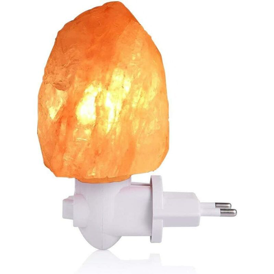 Denuotop - 10W Natural Crystal Himalayan Salt Lamp 400g [Energy Class a +].