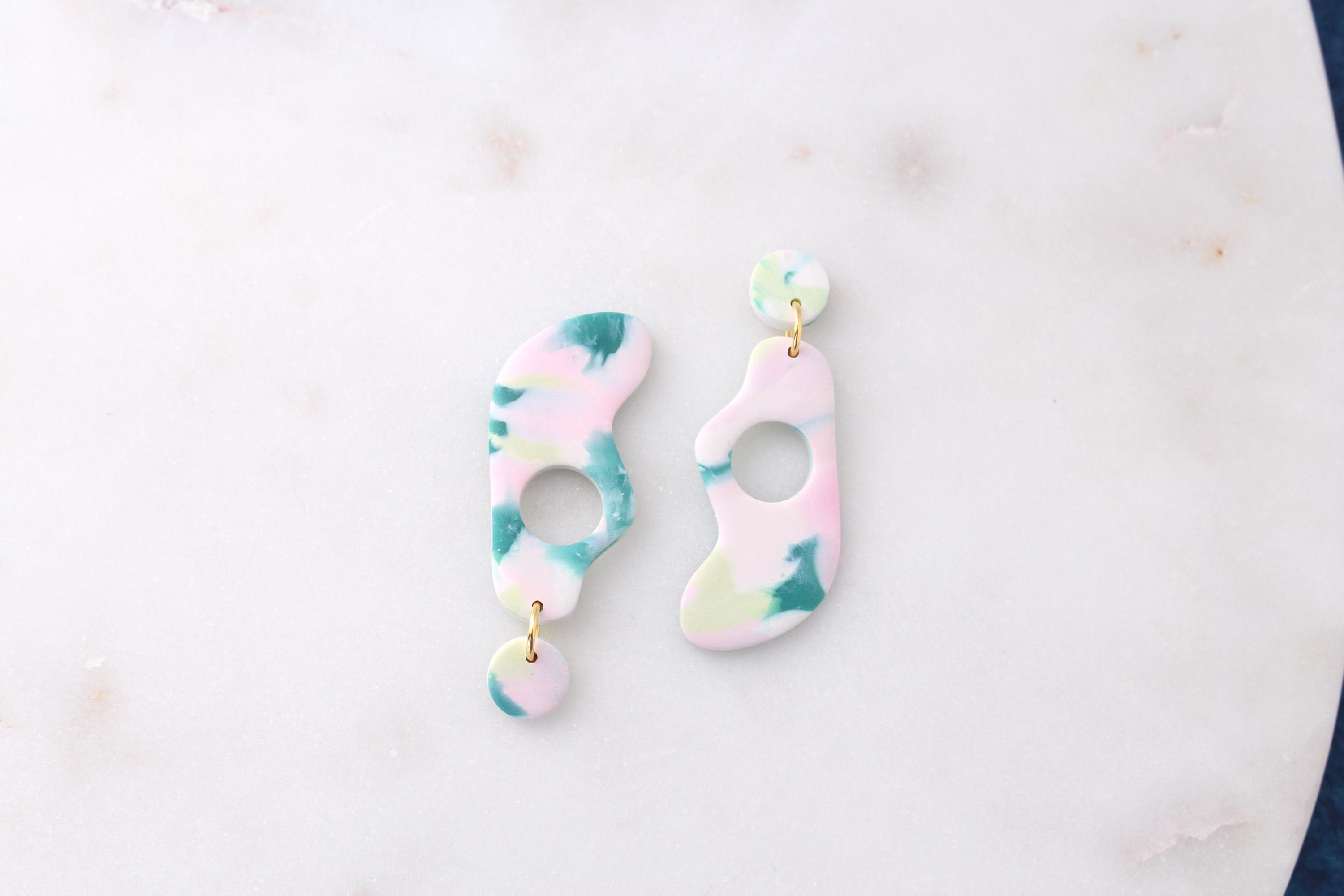 Blur | Seasonal Allergy Earrings - Handmade From Polymer Clay Seasonal Awareness, Spring Allergies, Fall Gift