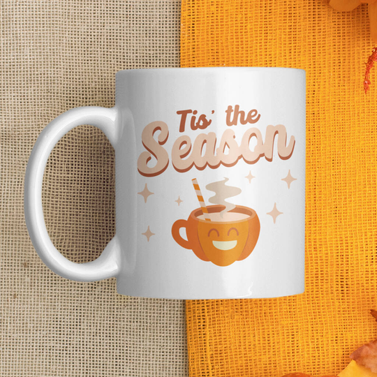 Tis The Season Halloween Mug Gift Pumpkin Spice