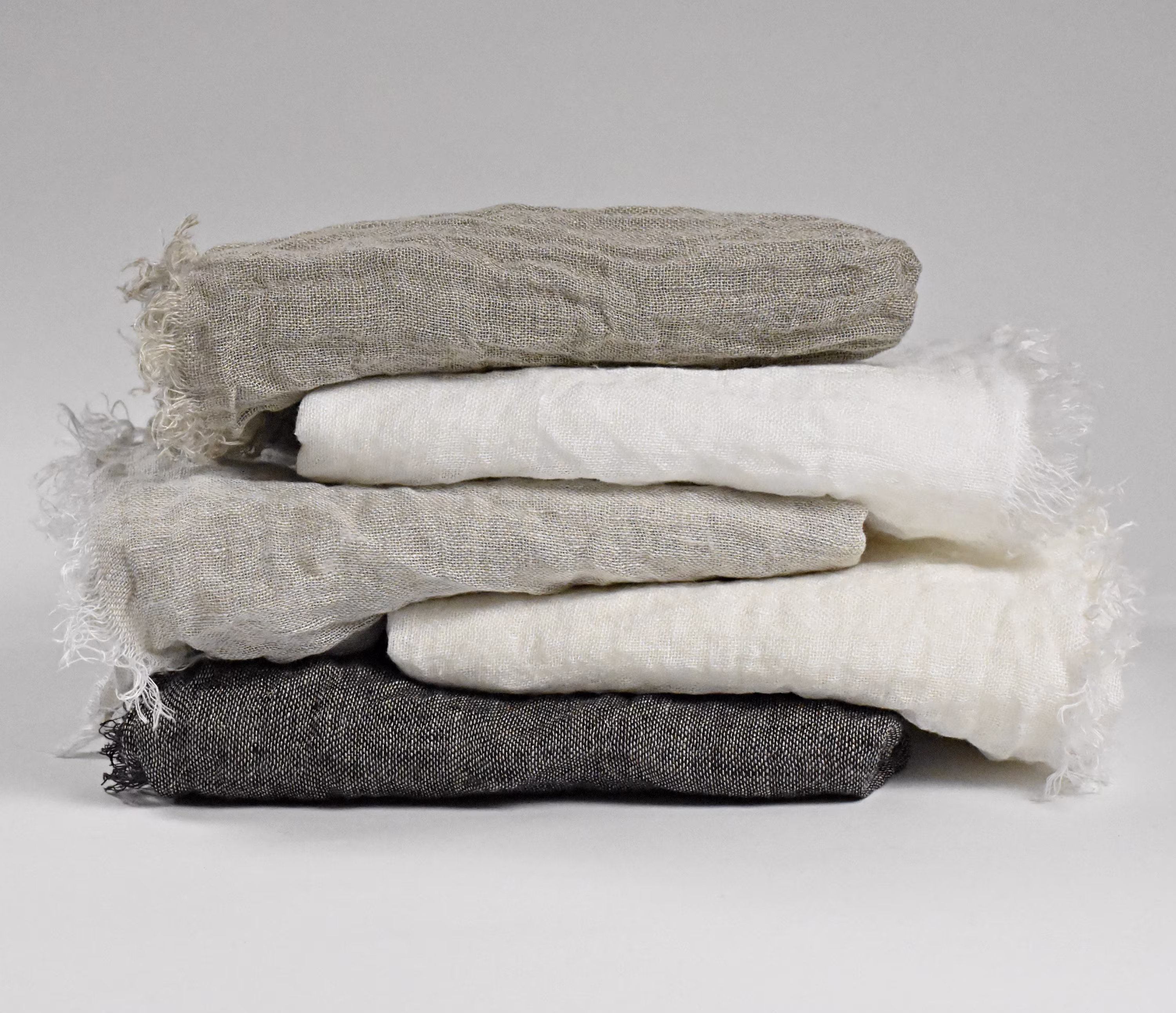 Natural Linen Scarf - Soft All Seasons Trending Item - Long Men/ Women Unisex - Custom Color Shawl