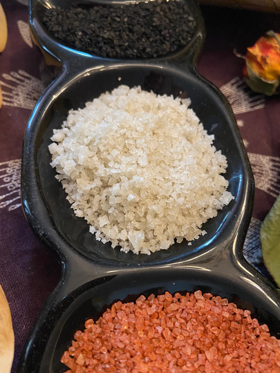 Coarse Black Salt, Red Grey Witchcraft, Altar, Protection, Warding, Pagan, Spell Work, Charms, Offerings, Inexpensive, Cheap