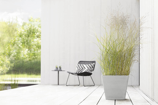 Ecopots Rotterdam Square Pot Made From Recycled Plastic
