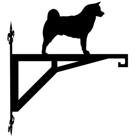 Akita Standing Modern Contemporary Hanging Bracket