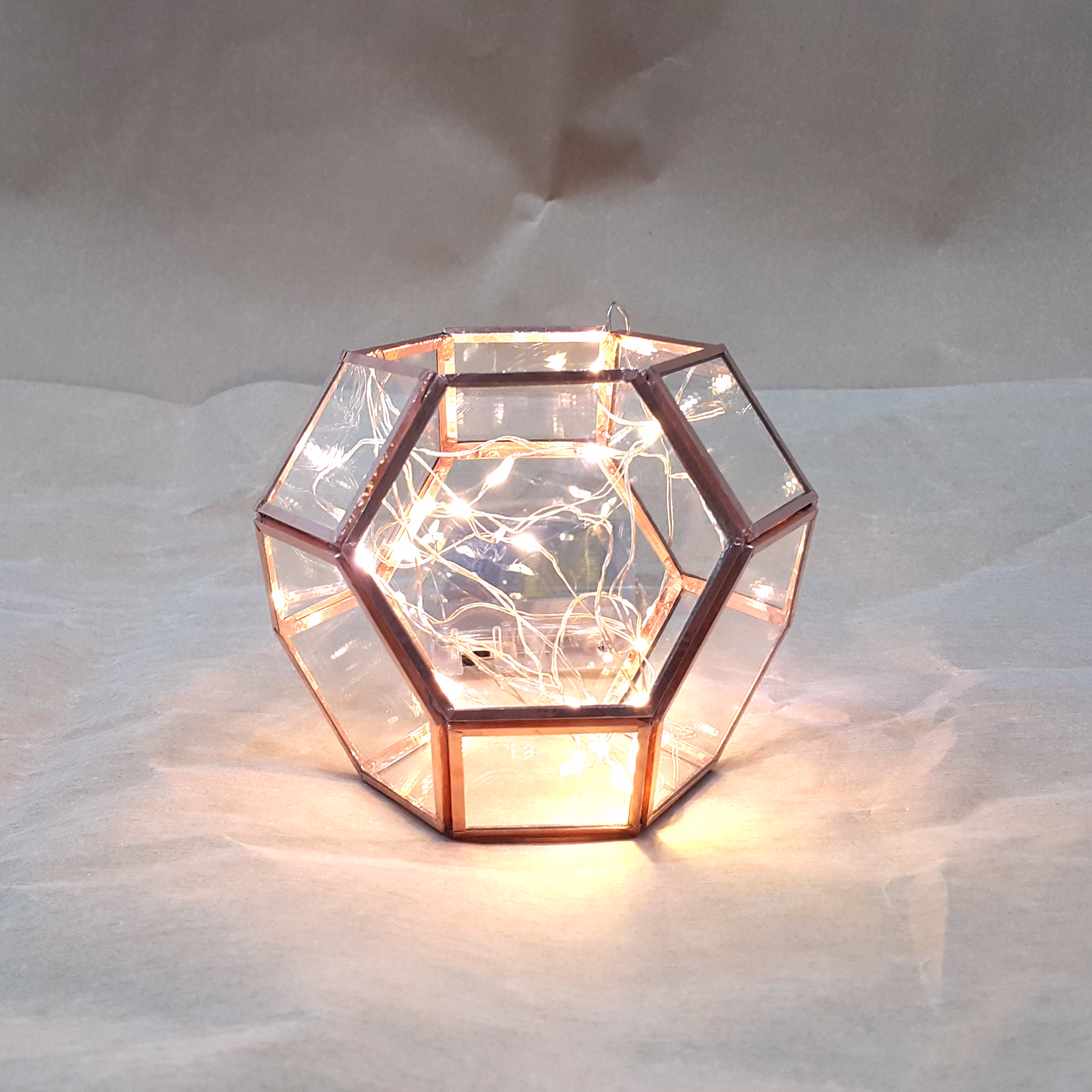 Decorative Objects For Home Decor & Bathroom, Glass Candle Holder Modern Gifts Mom, Indoor Planters