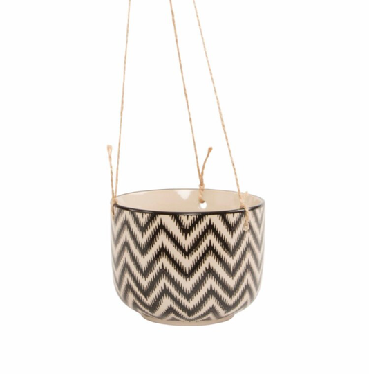 Geometric Hanging Planter, Plant Pot, Flower Holder, Indoor Planer, Boho Planter