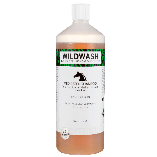 Wildwash Equine Natural Medicated Horse Shampoo 1 Ltr