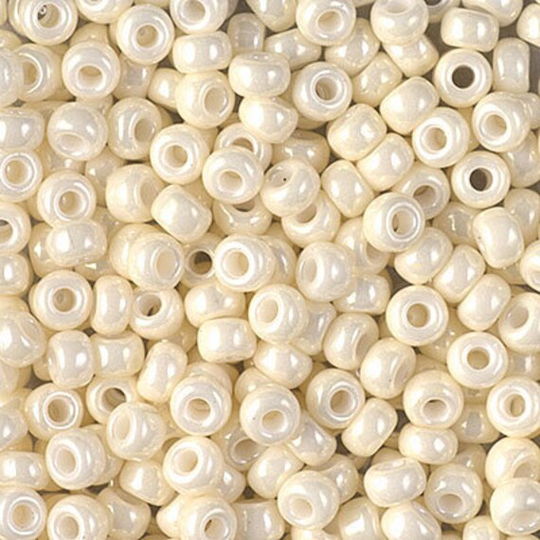 Seed Bead 6-594 Miyuki Beads 6/0 Cream Ceylon 20 Grams Diy