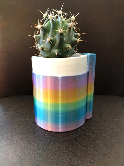 Self Watering Pot For Succulents, Cactus Or Any Plant - 3"x4