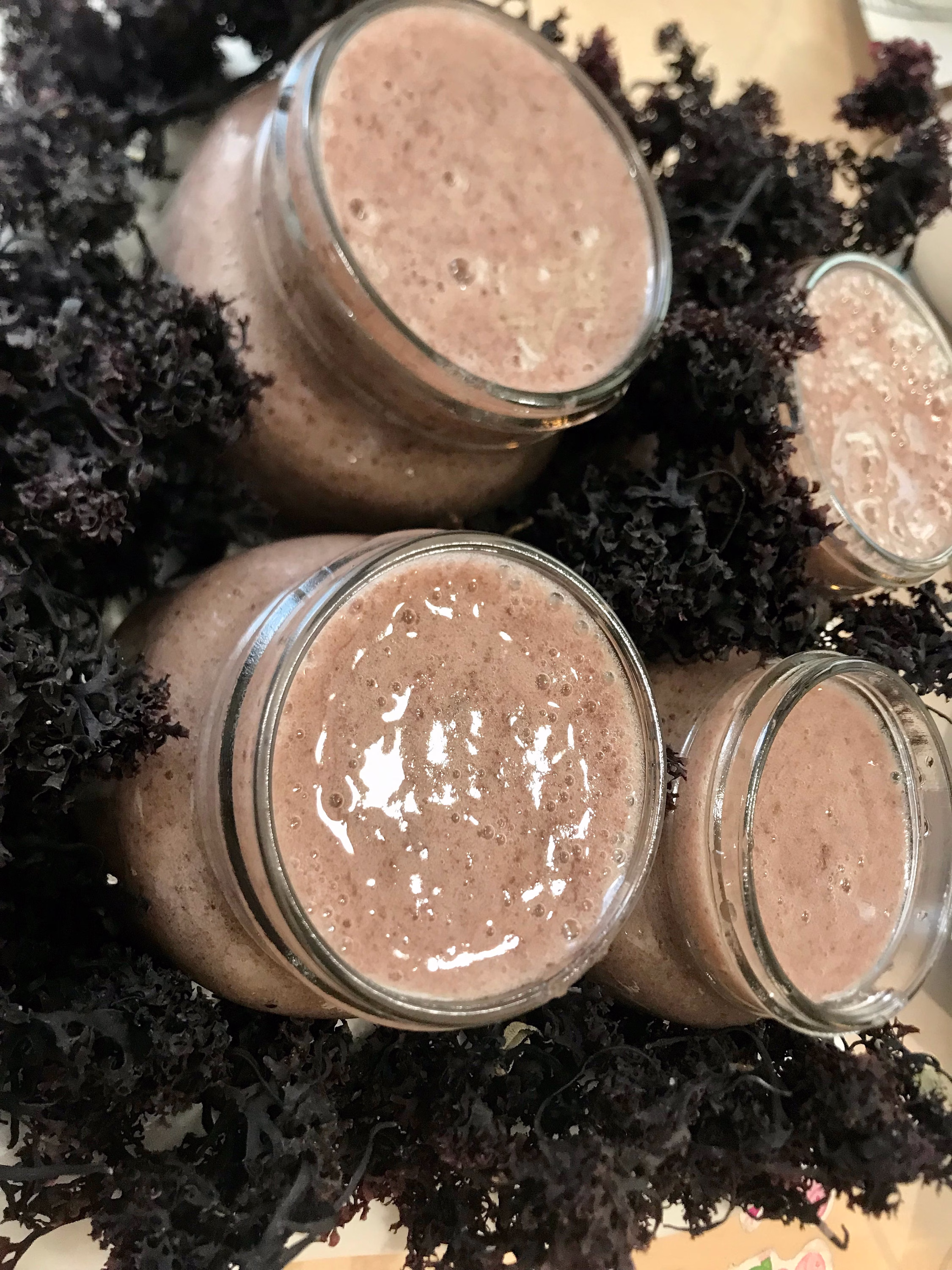 Whole Leaf Irish Sea Moss &/Or Bladderwrack Gel Made To Order 102 Minerals Fight Disease, Build Immunity, Remove Mucus-Inflammation, Vitamins