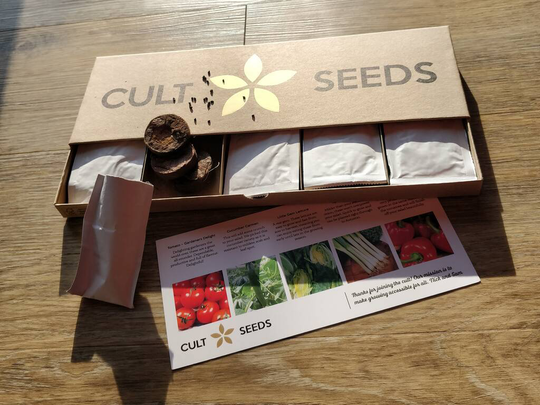 Grow Your Own Salad Seeds With Coir Starter Coins