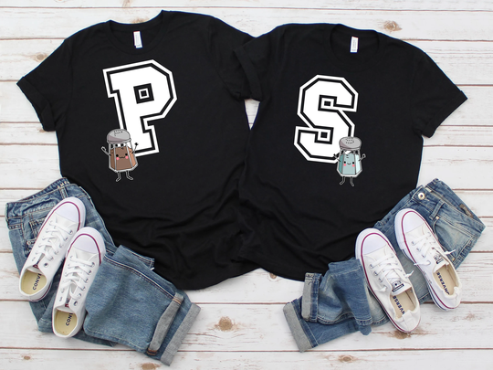 Salt & Pepper, Shirt, Pepper Halloween Couples, Couple Matching, Costume Gifts