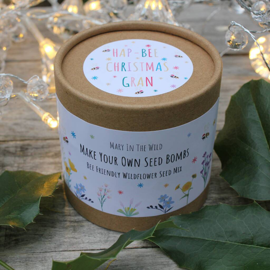 Gran's Christmas Make Your Own Bee Seed Bomb Kit