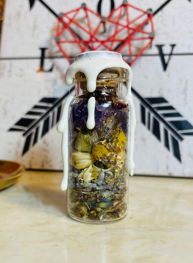 Realign Your Chakras Spell Jar