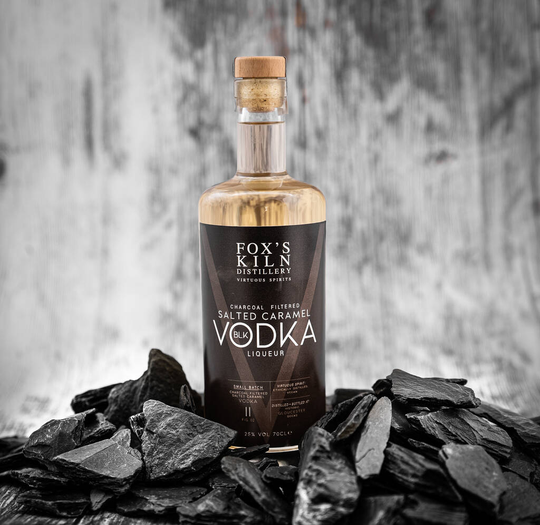 Salted Caramel Vodka Liqueur With Wild Flower Seeds