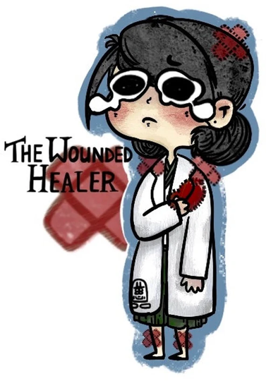 stickers The Wounded Healer