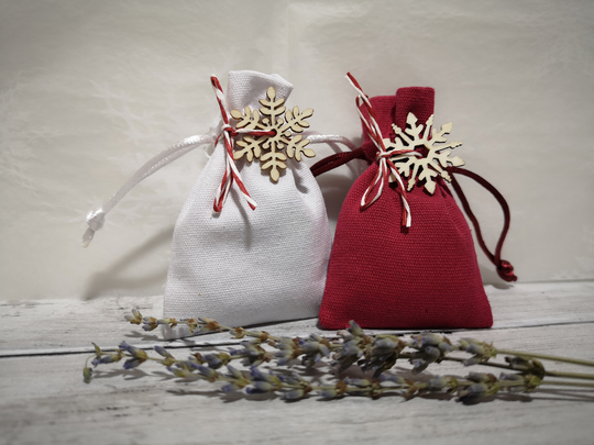 Dried Lavender Bags Luxury Cotton/Room Fragrance Sleep Aid Christmas Tree Decorations