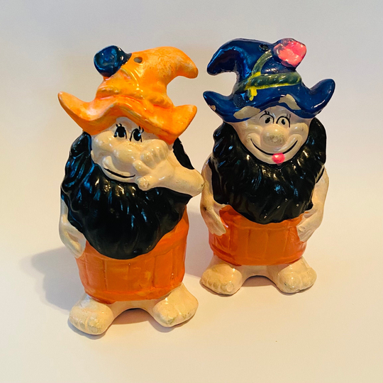 Hillbilly Salt & Pepper Shakers - Vintage