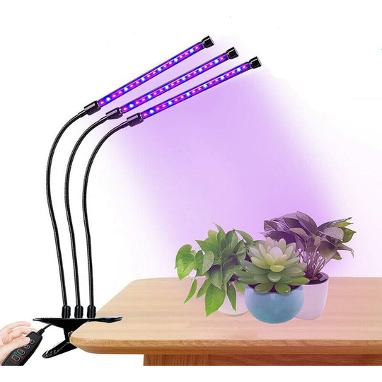 Litzee - 30 w Plant Lamp Plant Light Grow Lamp Red & Blue Indoor Plants Growing Lamps Indoor Garden Plant Grow Light (30 w)